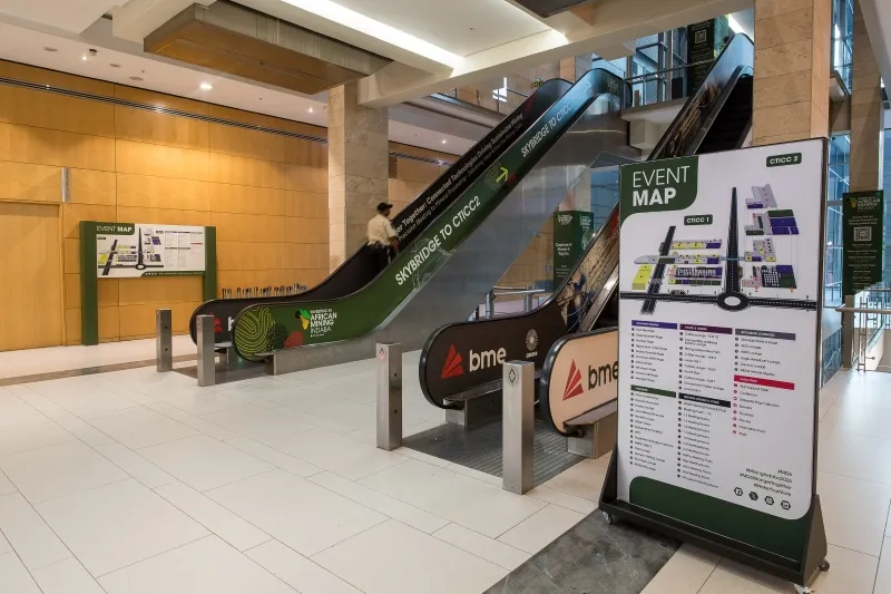 Event Map at Mining Indaba