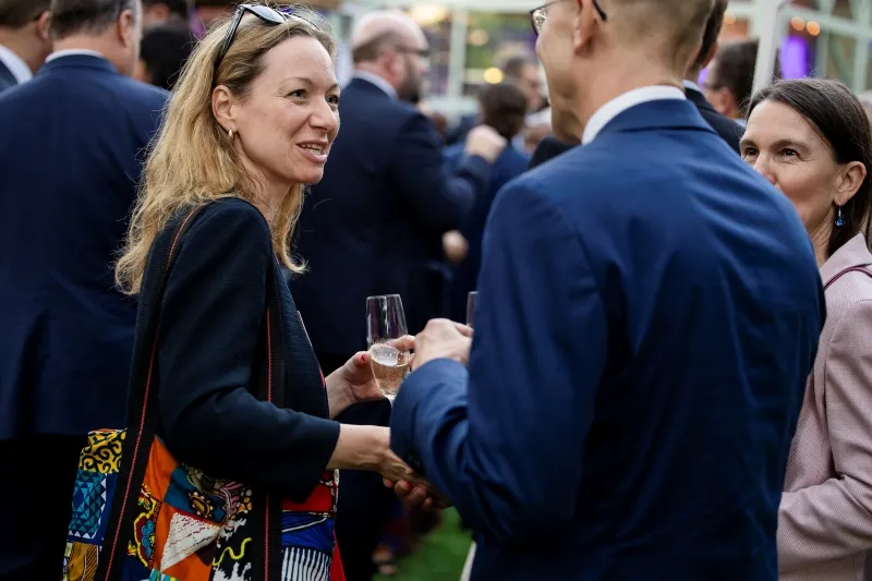 Downstream buyers networking with industry stakeholders at Mining Indaba