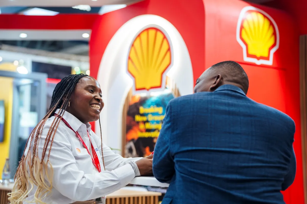 Mining service provider engaging with industry professionals at Mining Indaba