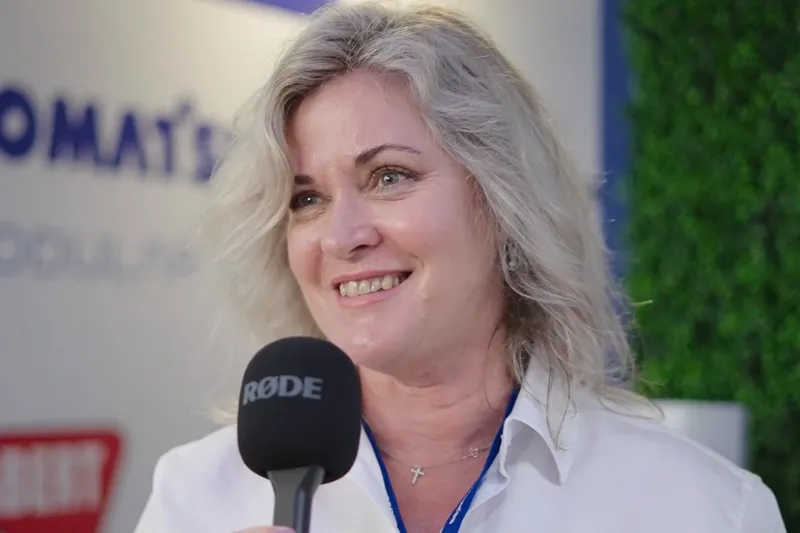 Attendee giving testimonial at Mining Indaba