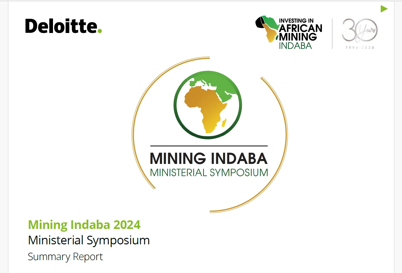 Deloitte Ministerial Symposium Summary Report Cover