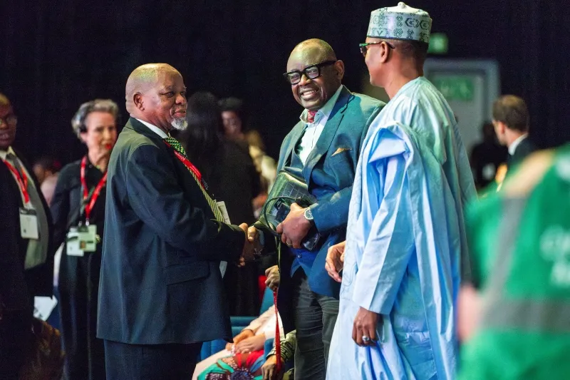 Mining leaders building strategic partnerships at Mining Indaba