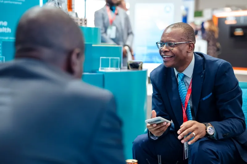 Downstream buyers connecting with mining companies at Mining Indaba