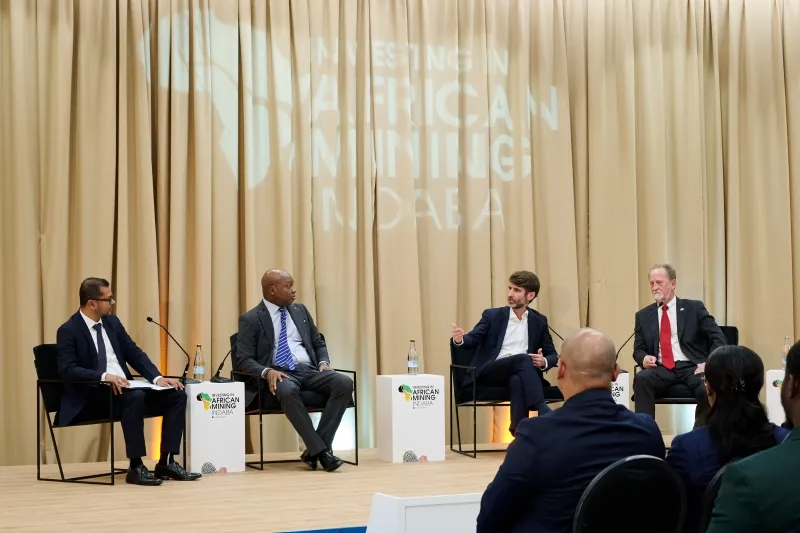 Panel discussion for junior miners at Mining Indaba