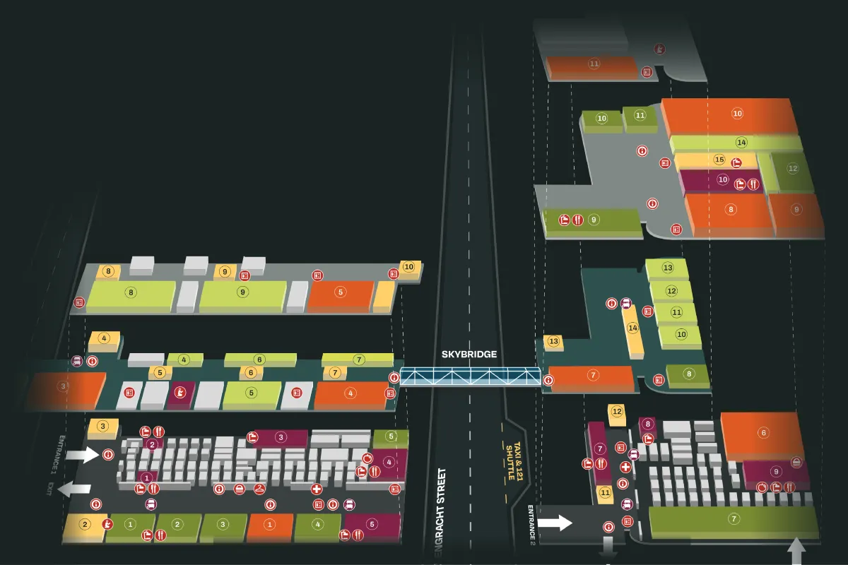 Mining Indaba 3D Venue Map