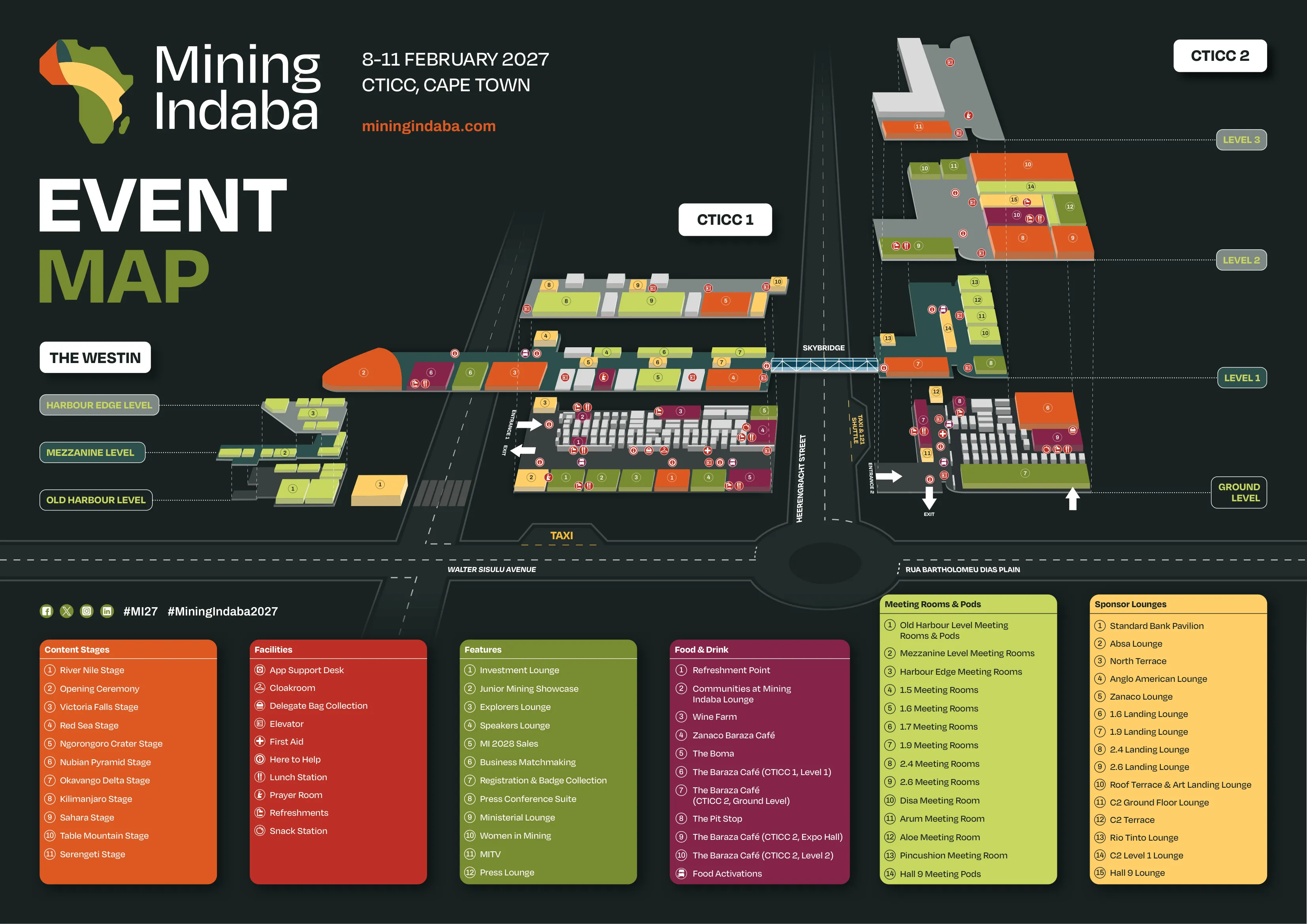 Mining Indaba 2027 Floorplan Graphic
