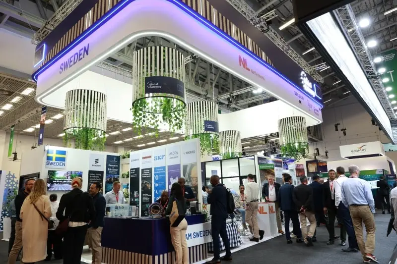 Country pavilion showcasing mining opportunities at Mining Indaba